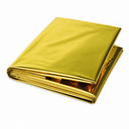 Manta de Supervivencia de Emergencia Exterior 5-30 Unid Oro-Plata Impermeable 130x210cm